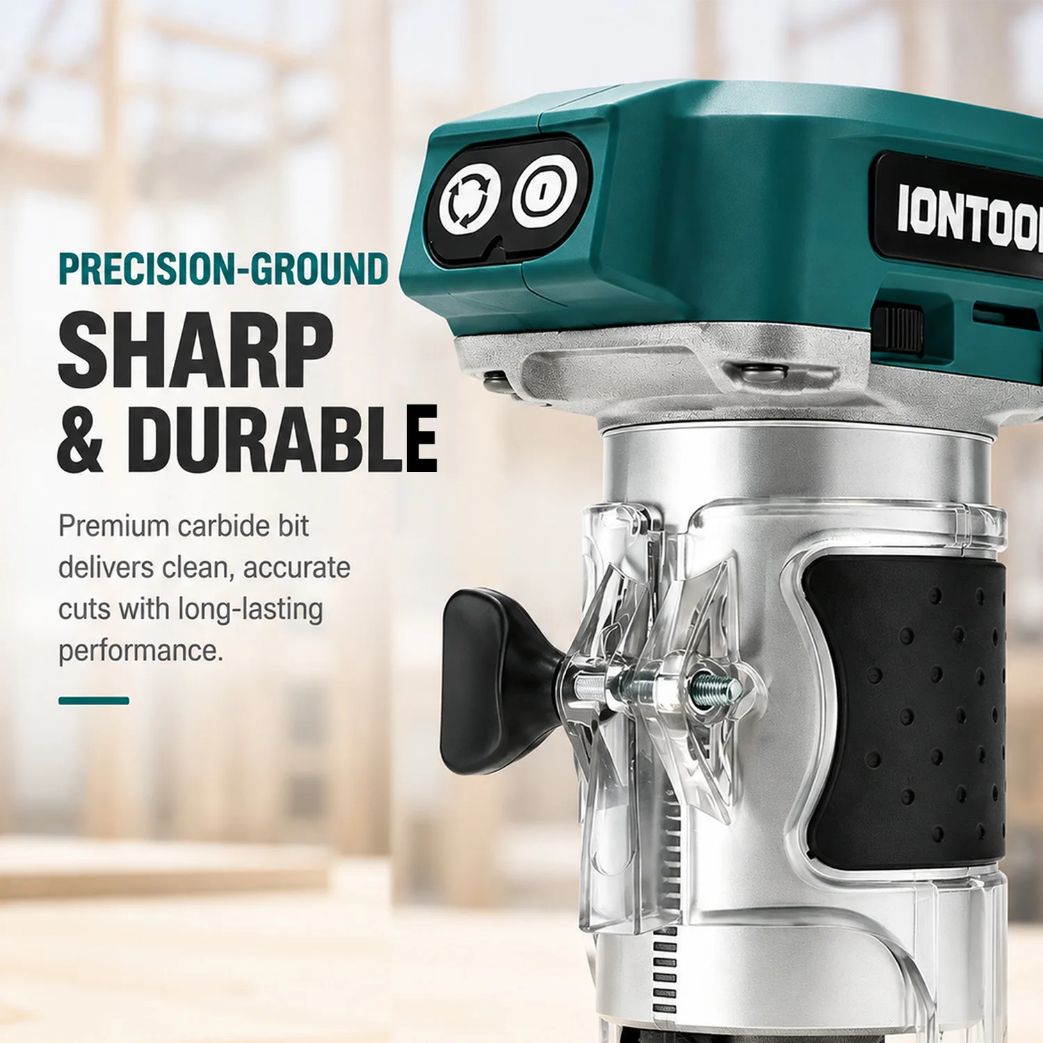 IONTOOL Handheld Cordless Trim Router 780W For Cabinet Edging Decorative Grooving Timber Crafting Home Renovation Power Tool