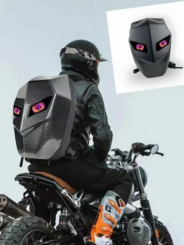 

Железный человек для езды на мотоцикле со светодиодной подсветкой Alma водонепроницаемый жесткий ell ex сумка для мотоциклетного шлема из углеродного волокна Briti Sle молодежная сумка