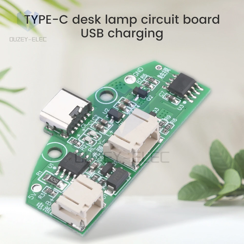 

10PCS Desk Lamp Circuit Board Infinitely Dimmable LED 3-Gear Eye Protection Module TYPE-C USB Touch Control Module Bicolor Board