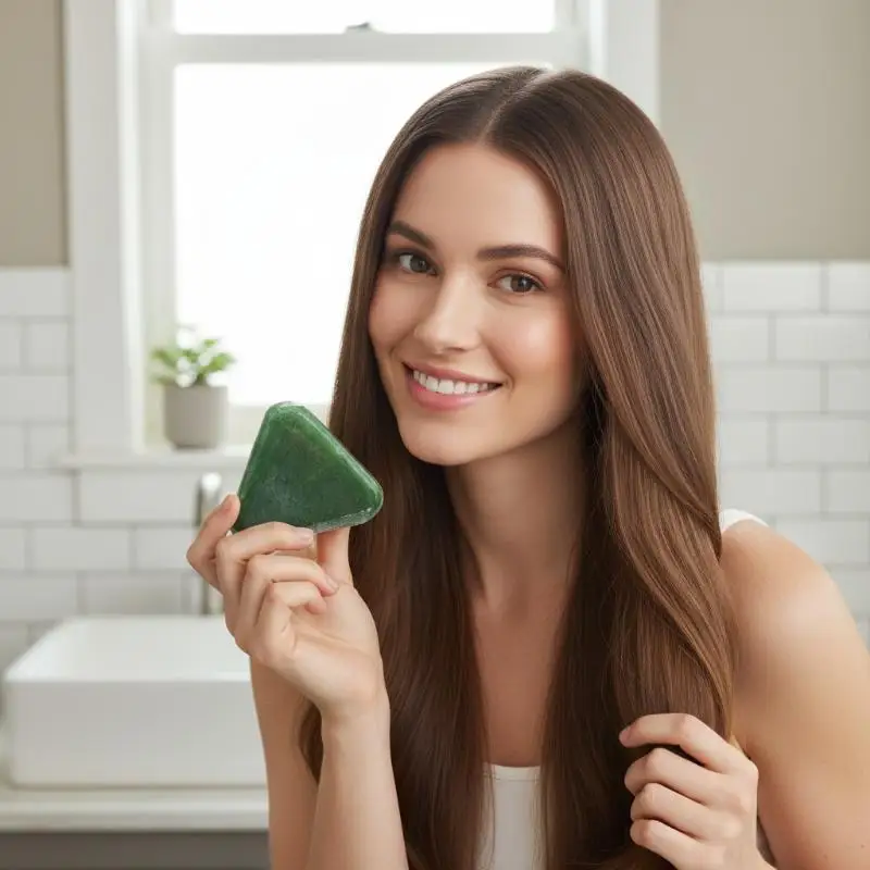 

Handmade Herbal Shampoo Soap For Deep Hair Care Oil Control Nourishing Roots Natural Formula For Shower