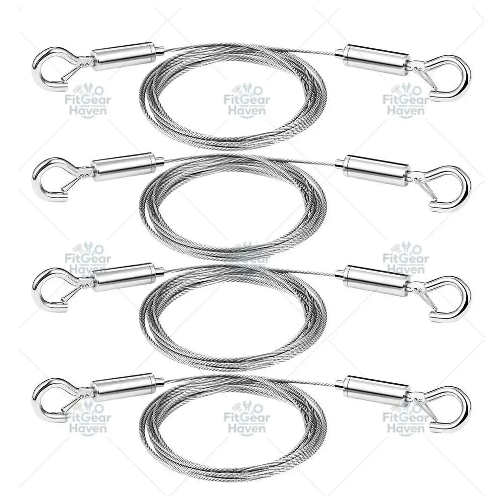 Heavy Duty Adjustable Wire Rope Picture Hanger Home Decoration Wall Hanging Accessories