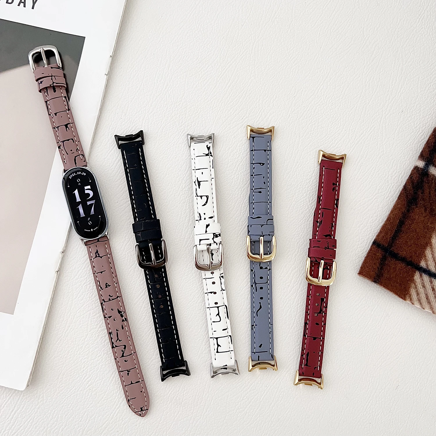 Painted lightning texture strap for Xiaomi Smartwatch 8 9 Slim and beautiful strap