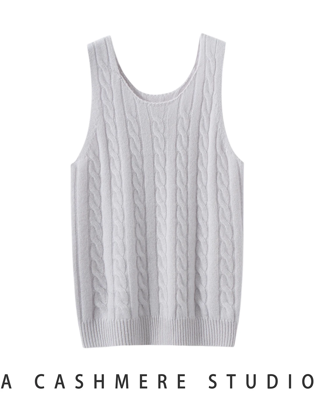 

Autumn Winter Women's round Ne Svel Knitted Vest Loose Pure Color Versatile Camere Sweater Comfortable Breathable