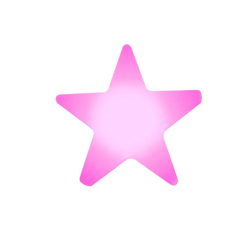 

Luminous Pentagram Four-Corner Star Led Courtyard Lawn Lamp Holiday Decoration Lighting Lamp Chandelier