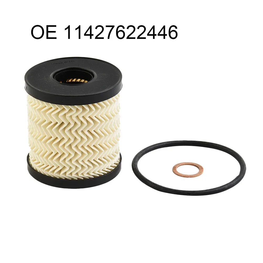 1pc Replacement Oil Filter Element For Mini Cooper R56 2007-2016 11427622446 11-42-7-622-446 Filter Element Car Accessories