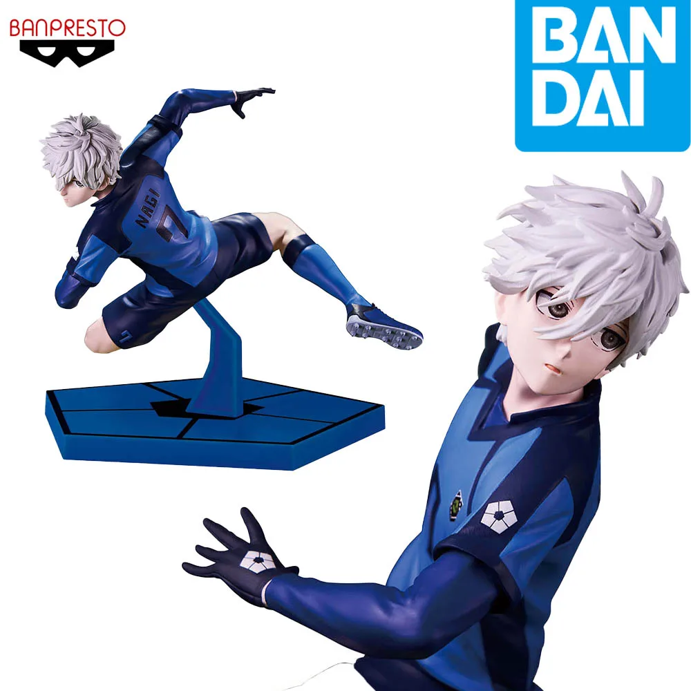 

BANDAIbrand new Spot goods anime Blue Lock Seishiro Nagi Figure Blue Prison 11 Masterpieces Anime Figure Model Genuine Boxed Toy