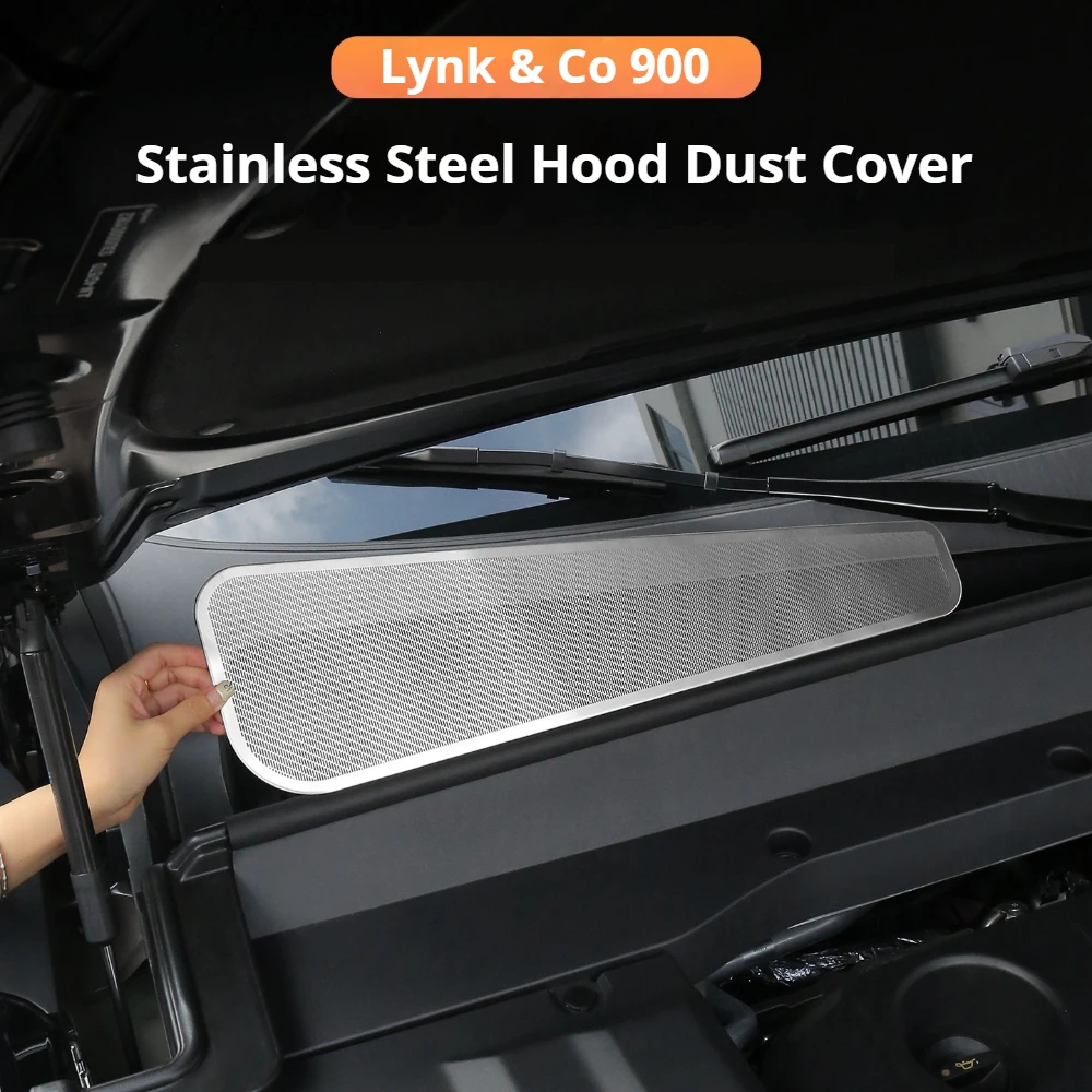 Fit For LYNK & Co 900 2025+ Specialized Front Hood Protective Cover Engine Bay Air Vent Dustproof Insect Proof Net Modification