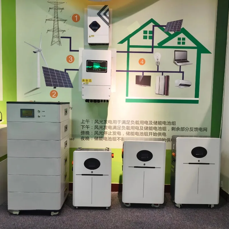 All-in-One 10KWh 15KWh 300Ah 200Ah 51.2V Movable Floor-mounted Home Energy Storage System with Universal Wheel