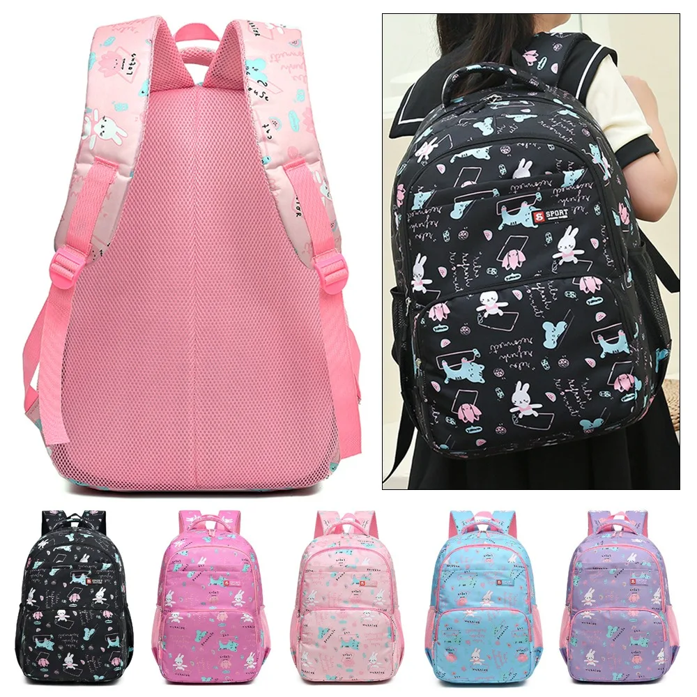 

Oxford Children's School Bags New Orthopedic Lightweight Rucksack Bagpack Versatile Waterproof Book Bags Unisex