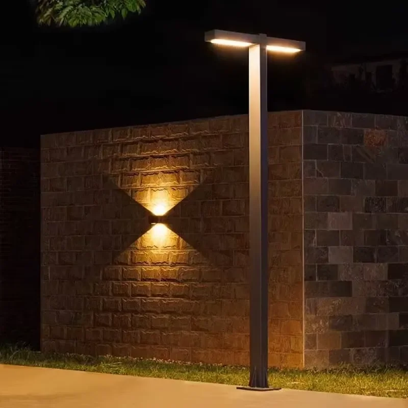 Light Head Only Vintage the Street Light Design Customizable Waterproof Durable 72W Garden Courtyard Yard Light