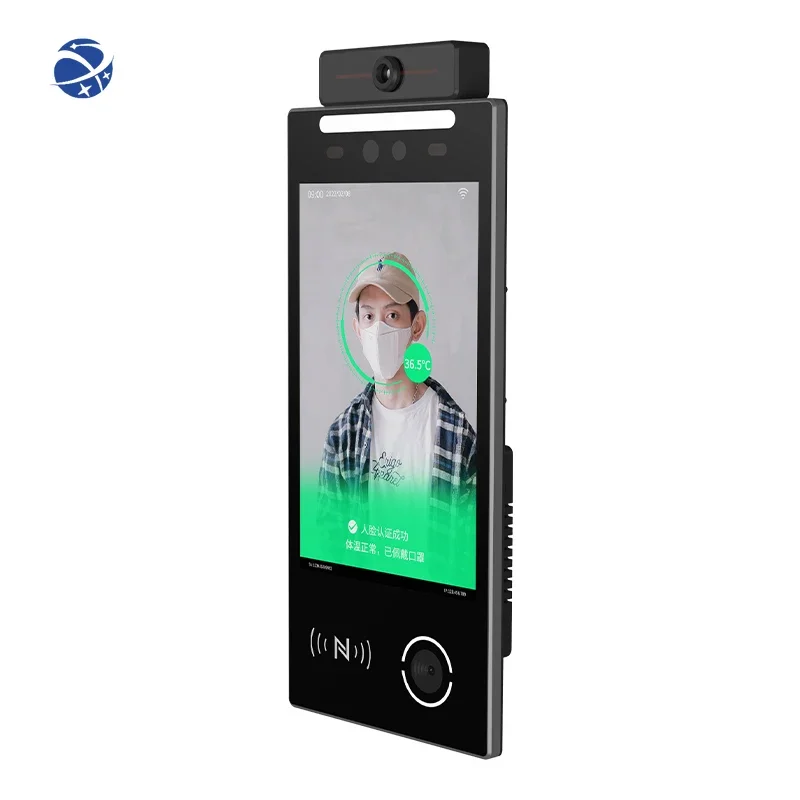 YYHC Face Recognition Access Control System Temperature Measurement Biometric Time attendance Face Recognition Terminal