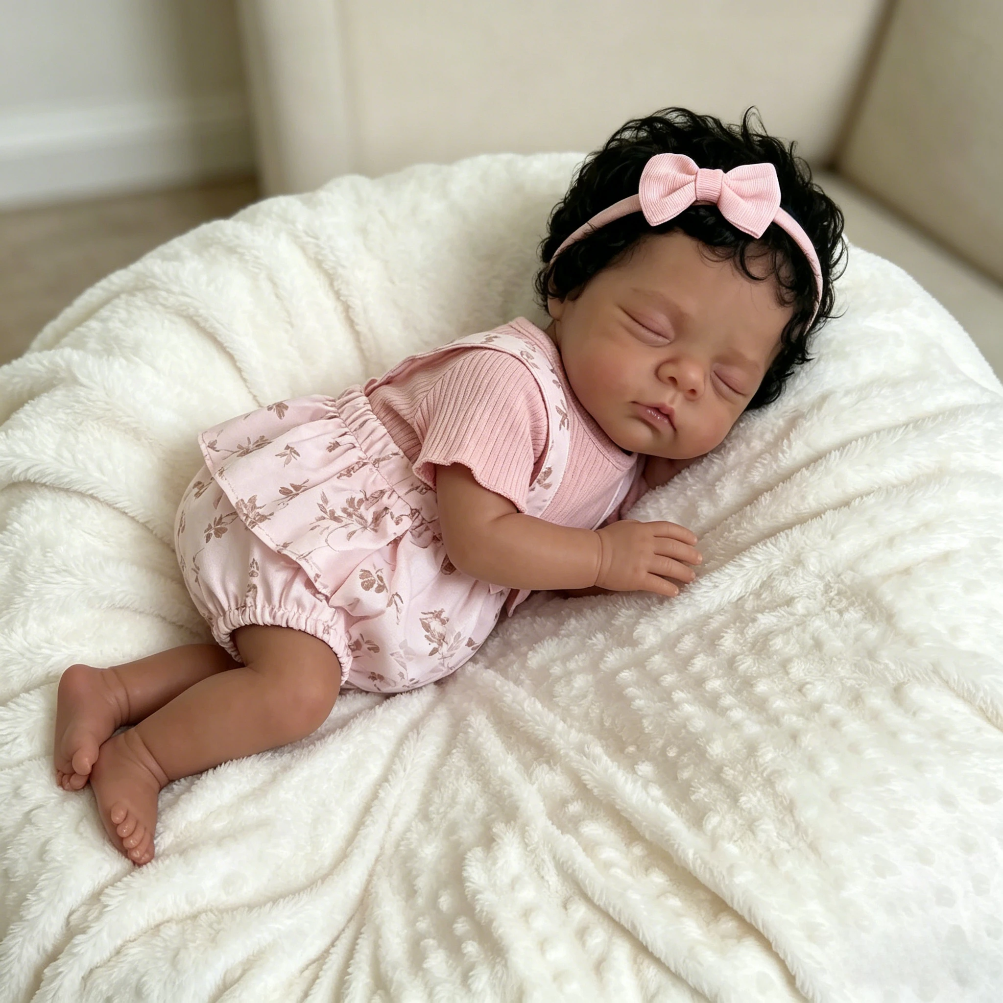 npk-hand-painted-dark-skin-19inch-reborn-irys-lifelike-baby-doll-with-soft-cloth-body-manual-implantation-of-black-curly-hair