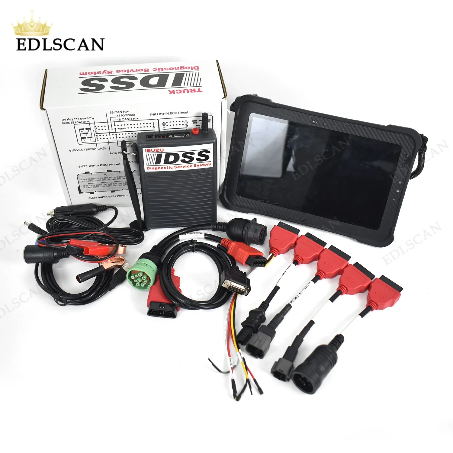 For Isuzu Diagnostic Kit with Xplore Tablet G-IDSS E-IDSS for Isuzu Vehicles Excavator Truck Diagnostic Scanner Tool