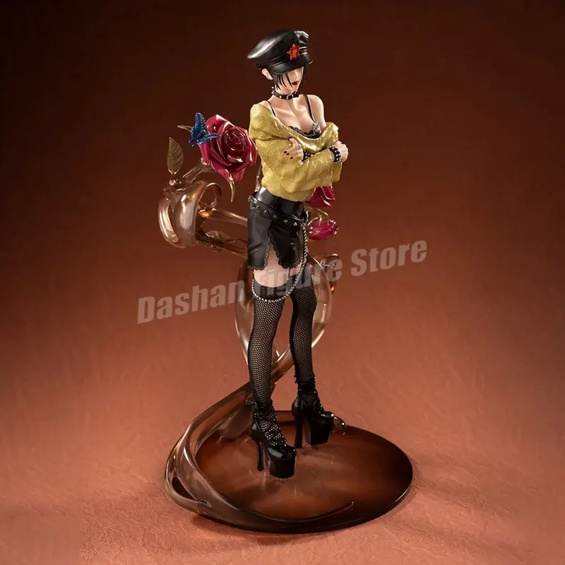 Anime Hobbymax NANA Action Figure PVC Beautiful Girl Collectible Doll Model Room Ornaments 24cm Komatsu Nana Figurine Toys Gifts