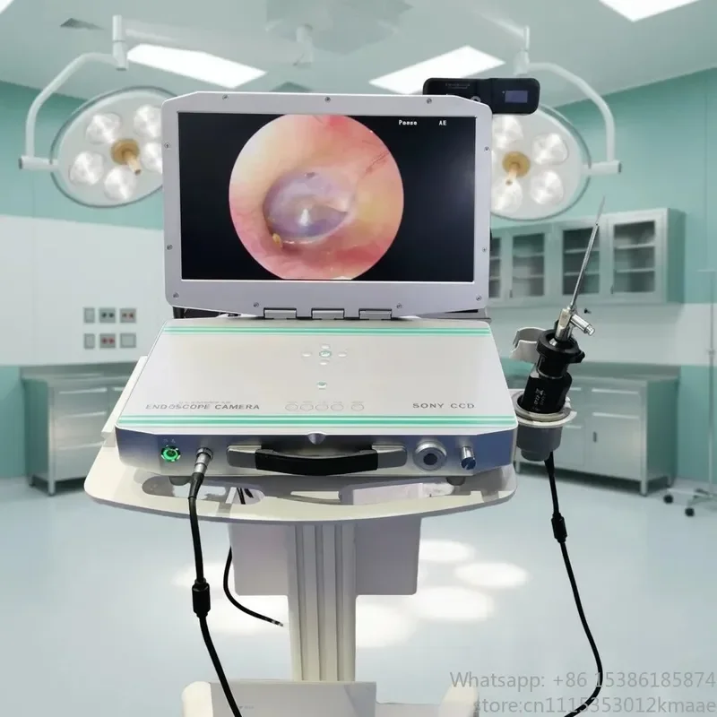 TJ-268A ENT Otoscope Sinuscope Endoscope Camera System with Built-in LED Light