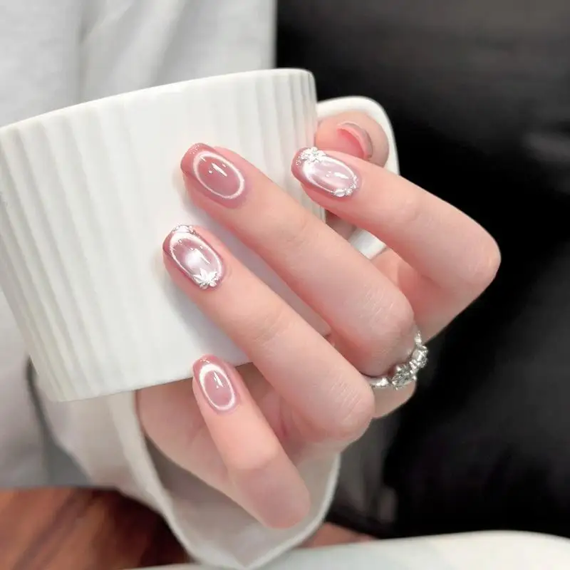 Ringmagnet Hohlkatzenauge Ovaler Nagelmagnet Maniküre-Werkzeug für DIY Gel Polish Magnetische Nagelkunst Hilfswerkzeuge Zubehörset – Detail 7