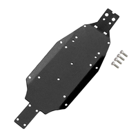 For Losi 1/24 Micro-B 2WD Buggy LOS-1766 LOS00007 RC Car Chassis Armor Metal Upgraded Parts Accessories