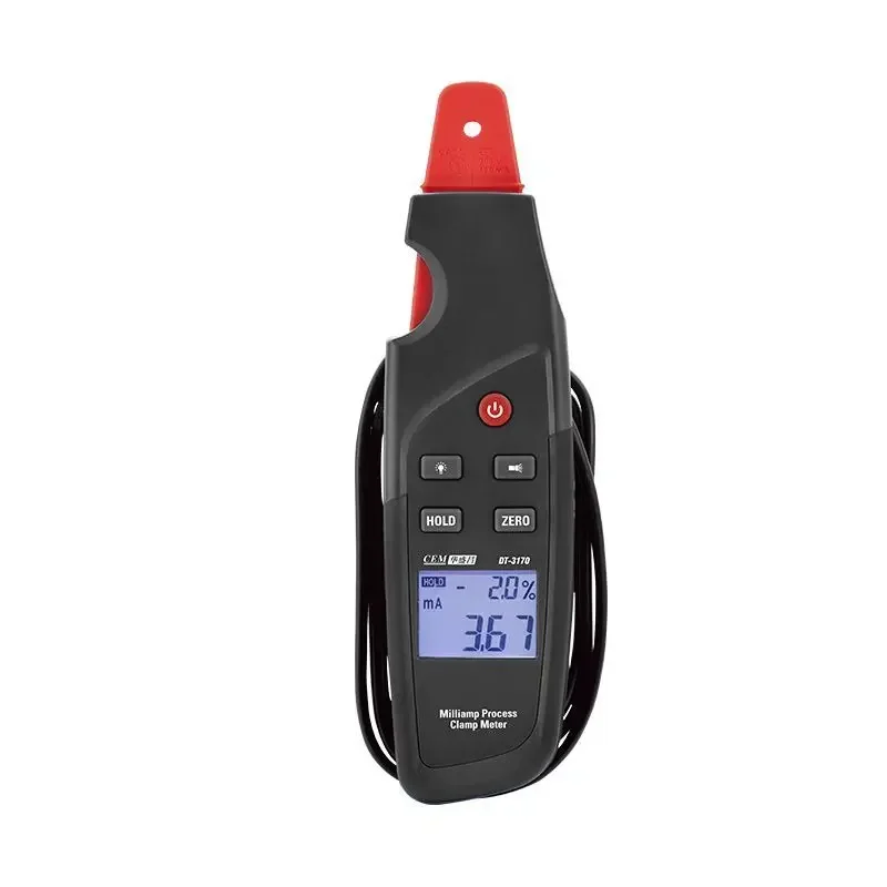 

2026 High Precision MAh Industrial Control Clamp Meter True RMS Ammeter Intelligent Digital Display Meter DT-3170