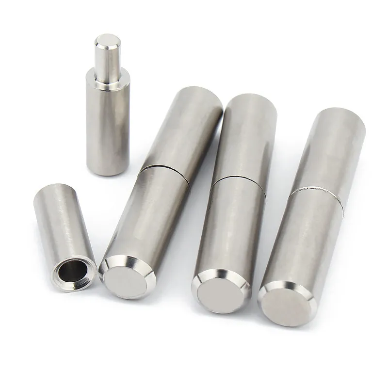 6/8/10/12/14/16/20/25/30mm 304 A2 Stainless Steel Round Welding Door Hinge Heavy Duty Door Shaft Cabinet Door Industrial Hinge