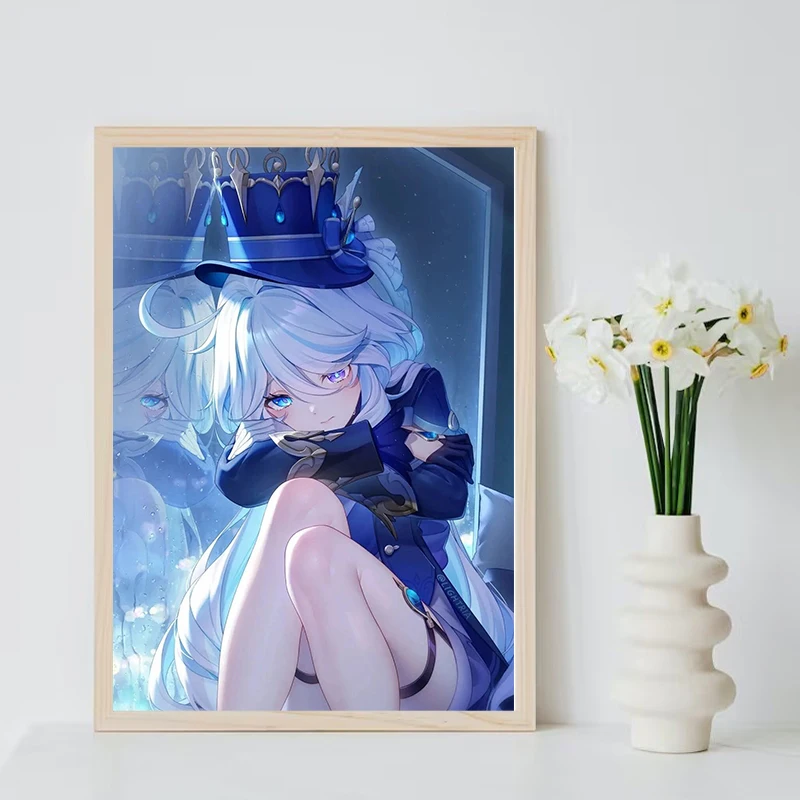 Popular Games Genshin Impact character Posters and Prints Canvas Printing Wall Anime Modern Art Picture bedroom Home Decoration