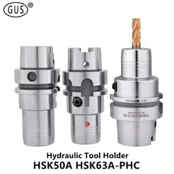 High Precison Hydraulic Chuck HSK50A HSK63A PHC 03 06 PHC08 PHC10 PHC12 PHC14 PHC16 PHC20 Hydraulic Tool Holder CNC Lathe Tools