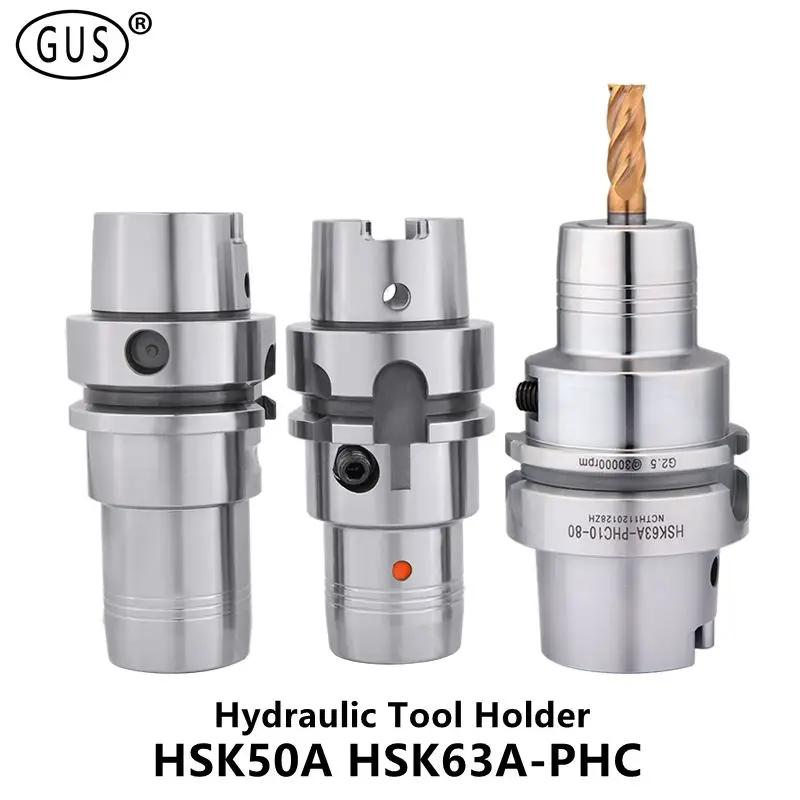 High Precison Hydraulic Chuck HSK50A HSK63A PHC 03 06 PHC08 PHC10 PHC12 PHC14 PHC16 PHC20 Hydraulic Tool Holder CNC Lathe Tools