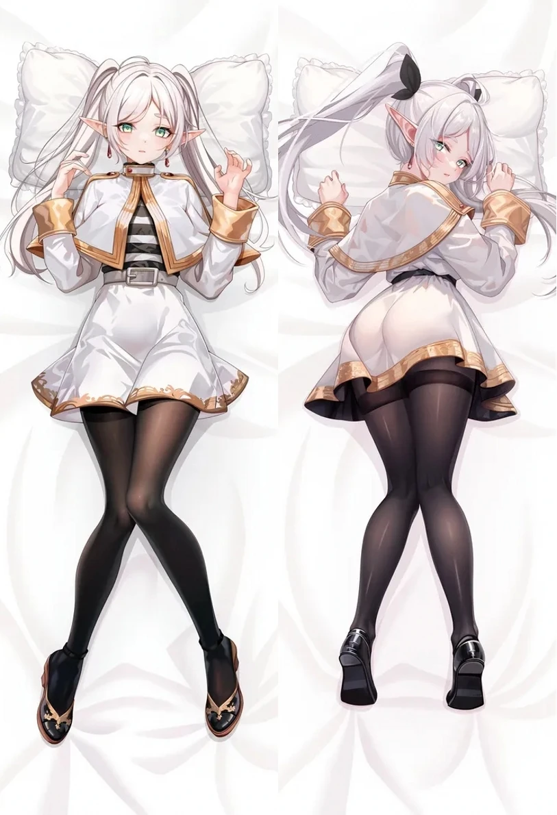 Cartoons Anime Frieren Cosplay Dakimakura Pillow Case Hugging Body Prop