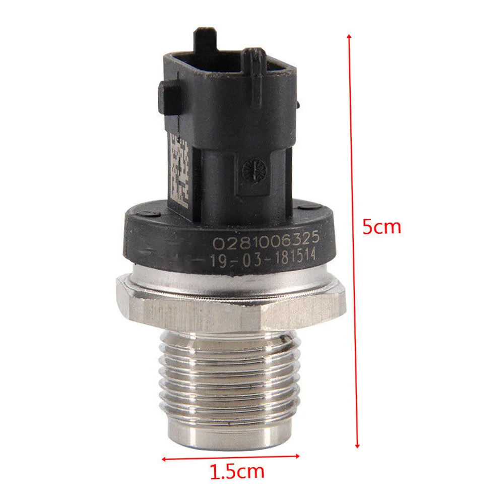 1800 Bar Fuel Rail High Pressure Sensor Common Injection 0281006112 0281006325 0281002846 0281002937 For Cummins IVECO DAF MAN