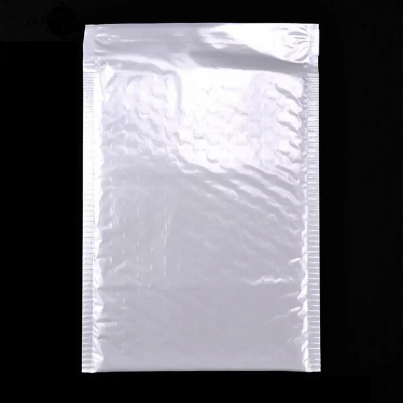 500PCS Packaging Bubler Mailing Bubble Packaging Poly Mailer Bubble Envelope Shipping Mailer Bag White Bubble Mailers Bag