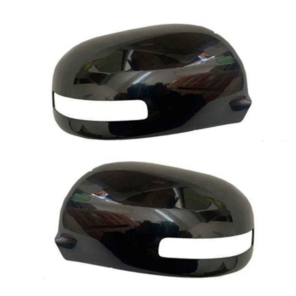 

Car Safety Accessories Bright Black Rearview Mirror Cover Made Of ABS Plastic OEM Number 7632B543 Built-in Turn Signal