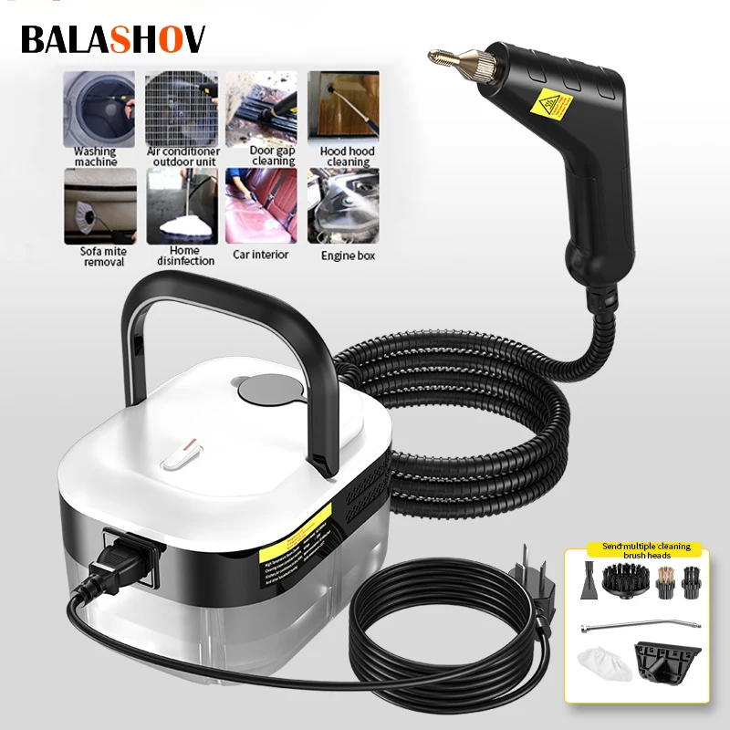 Portable Steam Cleaner High Temperature Household Sterilization for Air Conditioner,Sofa,Kitchen Hood Car Handheld Steam Cleaner