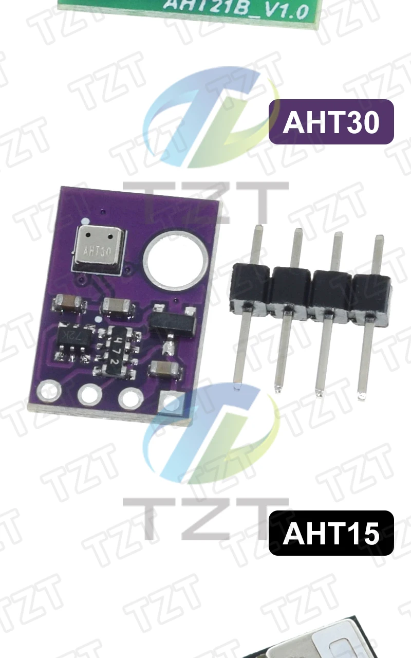 AHT10 AHT15 AHT20 AHT21B AHT25 AHT30 Hochpräzises digitales Temperatur- und Feuchtigkeitssensor-Messmodul mit I2C-Kommunikation – Detail 21