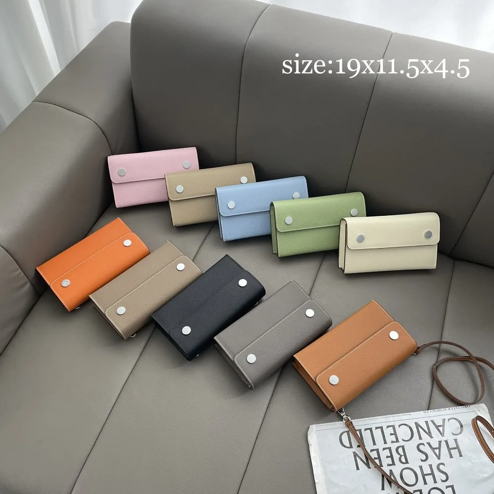 

New Cowhide Palm Pattern Mobile Phone Leather Box Bag Simple and Convenient Small Square Bag Medieval Messenger Bag Women