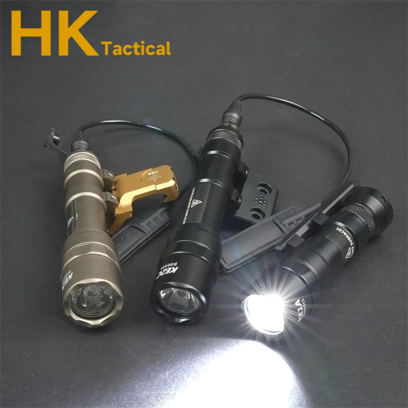 Tattica Gear M300 M600 M600B SF Torcia MLOK/KEYMOD/20mm Rail Bianco LED Metallo Scout Luce per AR15 HK416 Caccia Scout Luce
