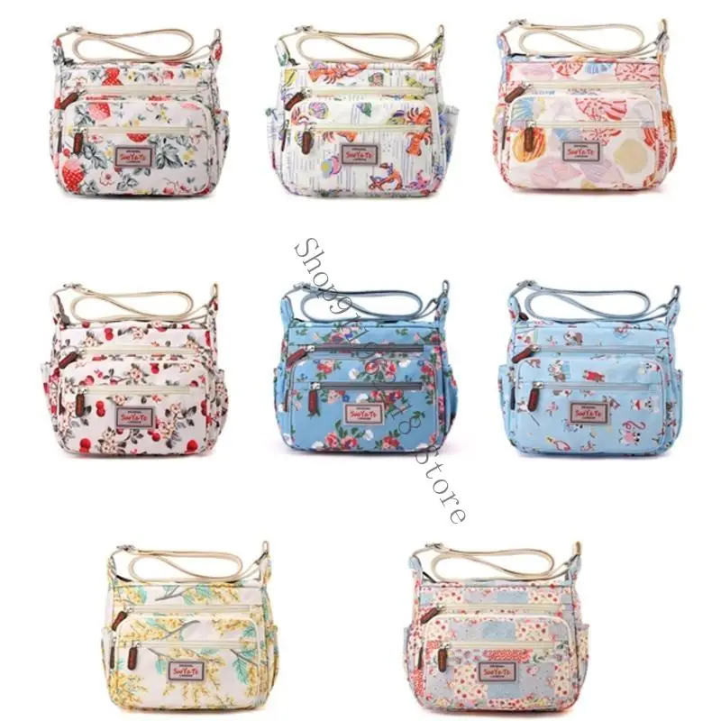 

Женская сумка цветочный принцип Crossbody Bag Simply Dimbag Madenmy Commuting Bag с большой емкостью сумки для плеча мессенджера