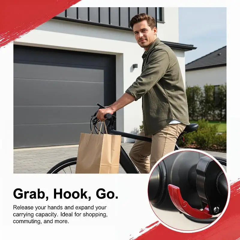 Motorcycle Hook Claw Universal Aluminum Quick Install for Secure Travel Gear