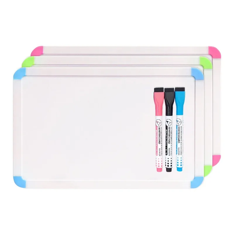 Double-sided Useful Whiteboard For Writing Erasable Student's Drawing Graffiti Office Notes Dry-erase Hanging Message Board