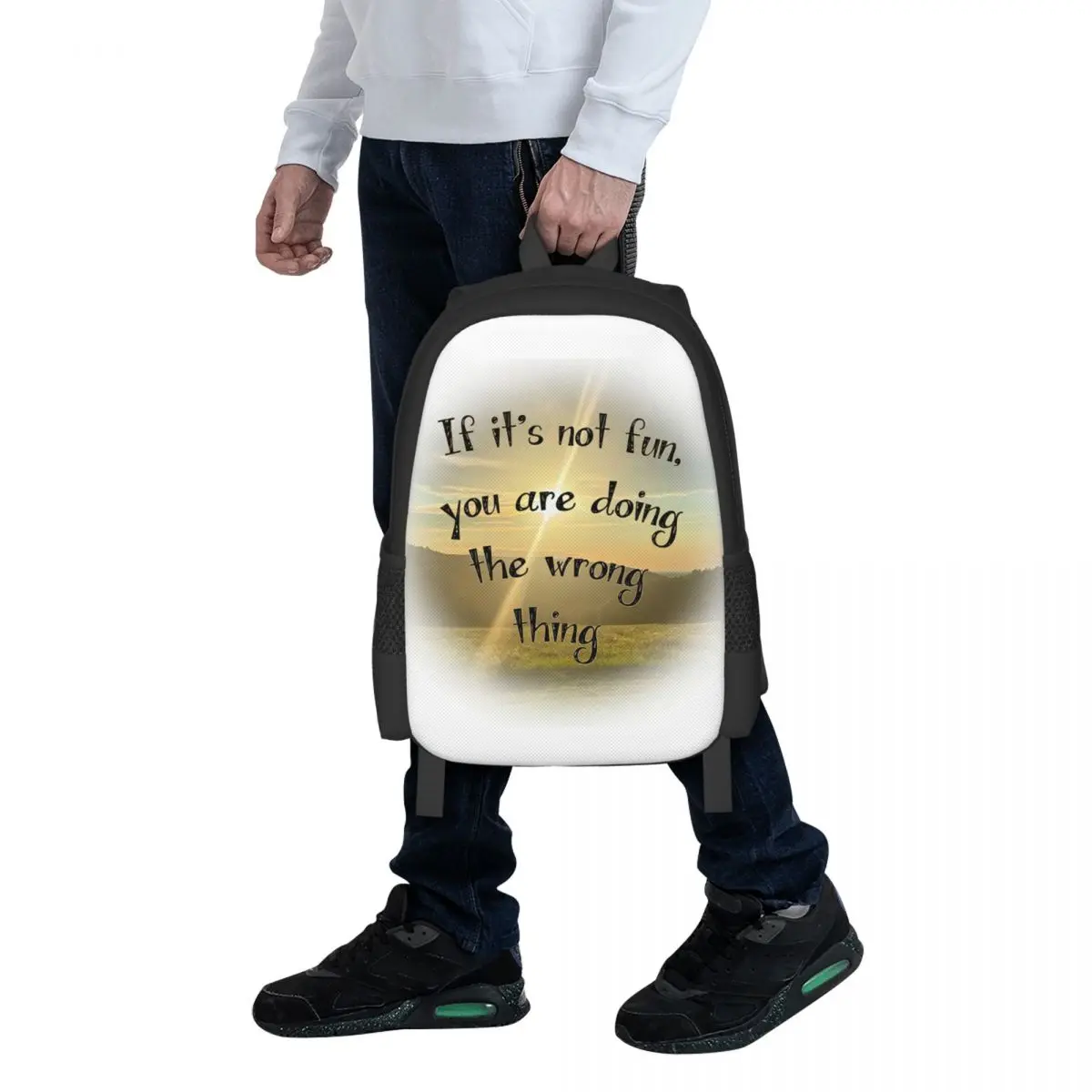 

The Artist's Pleasure Student Backpack School Bag Hiking Travel Daypack for Boys Girls Fashion Bookbag Shoulder Bags