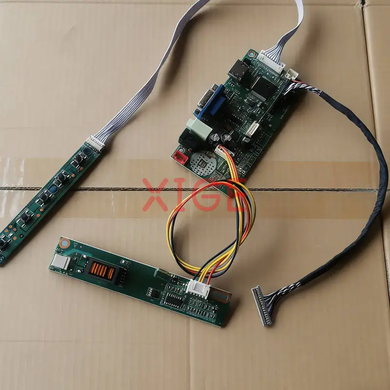 

For LP121SA B104SN01 LP104S5 LC121S1 LCD Panel Screen Drive Controller Board DIY Kit 1-CCFL VGA+HDMI 20 Pin LVDS 800x600 800*600