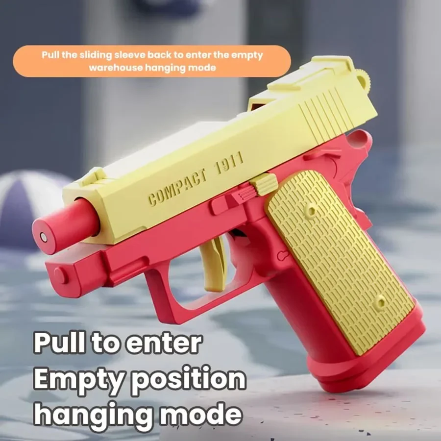 미니 건 어린이용 비전동 핸드건 여름 야외 완전 자동 물놀이 남녀 공용 사격 장난감