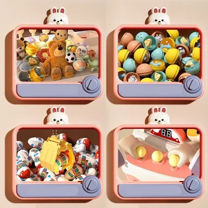 Klauenmaschine für Kinder Mini -Verkaufsautomaten Arcade Candy, Indoor Claw -Spiel, Spielzeugpreise, elektronische Musik, Fang Puppenmaschine, Geschenk 6 Hauptverkaufsmini -Süßigkeitenmaschine - №4