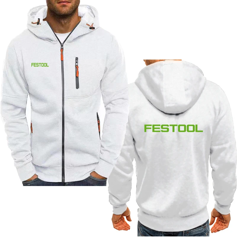 Festool tool Autumn Men's hoodie ong-Sleeved hoodie Jacket top Harajuku Casual Hooded Sweatshirt Fashion fleece hoodie for men