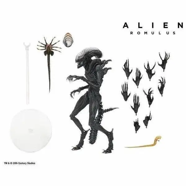 

NECA The ALIEN Romulus Ultimate Scorched Xenomorph Action Figure Aliens Model Toys Room Decoration Collection Present Gifts