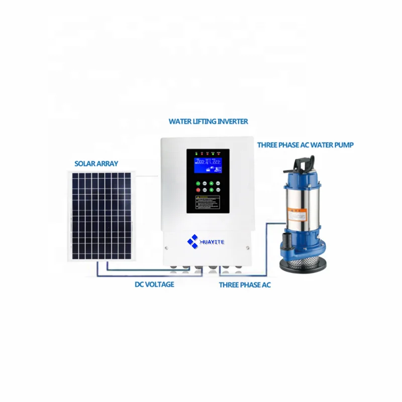 High Quality Off Grid Solar Pump Inverter Three Phase with Solar Charger for Home Agricultural Use