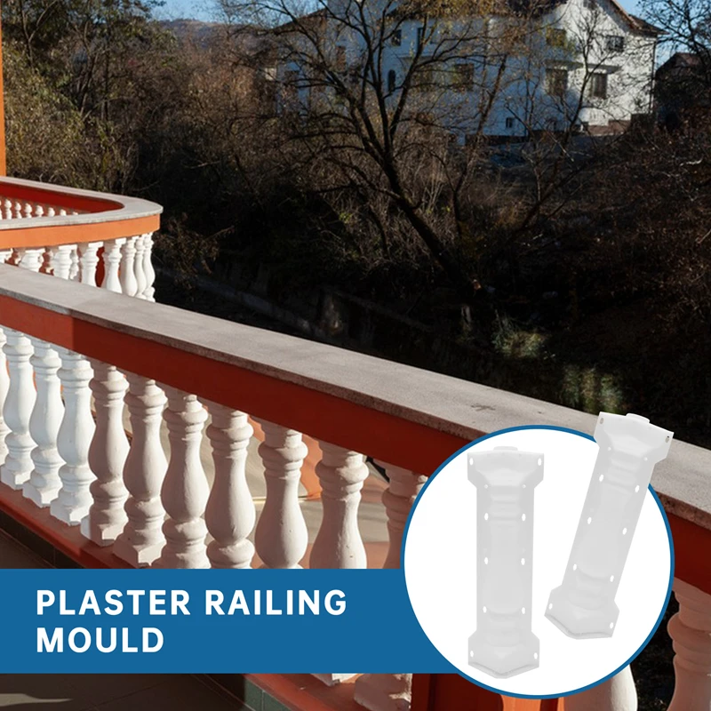 Roman Column Mold Balcony Garden Pool Fence Cement Railing Plaster Concrete Mold Column Mold Guardrail Building