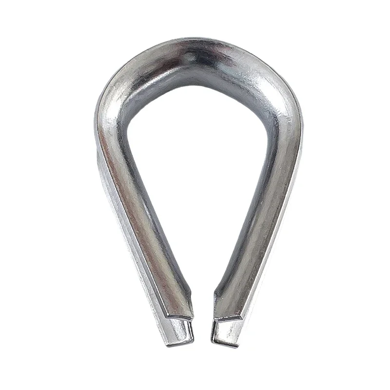 1Pcs Stainless Steel 304 Wire Rope Cable Thimbles M1.5 M2 M3 M4 M5 M6 M8 M10 M12 M14 M16 Wire Rope Thimbles Rigging Clamps