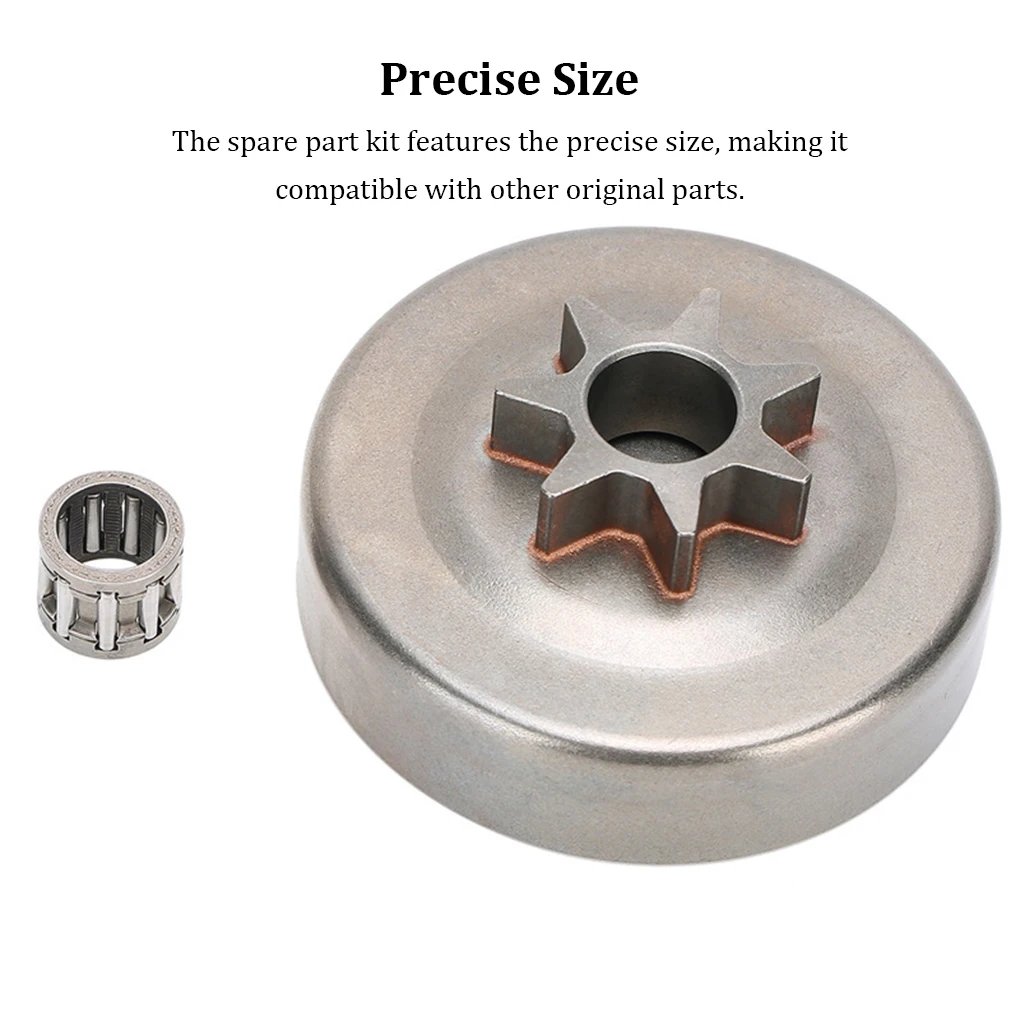 Clutches Drum Sprocket Plate Components Gardening Tool Metal Chainsaw Part image 4
