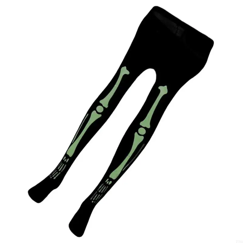 77he SKELETON SKELETON SKELETON SLOVES HORROR HALLOWEEN kerangka lutut kaus tinggi