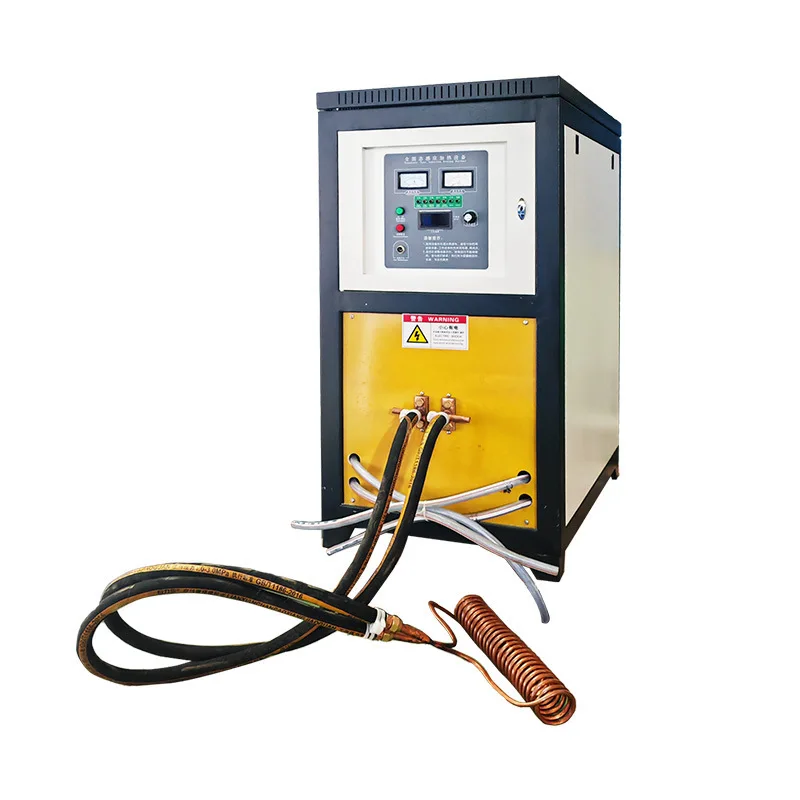 100KW آلة حرارية عالية التسخين منخفضة الحث خمسة معدات طاقة ذوبان الألومنيوم متوسطة التردد