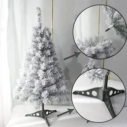 Outdoor Fake Christmas Tree Decoration Artificial Giant Mini Small Big Large White Snowy Christmas Tree with Tree Skirt